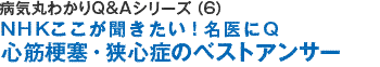 病気を治すＱ＆Ａシリーズ（5）ＮＨＫここが聞きたい！名医にＱ心筋梗塞・狭心症のベストアンサー